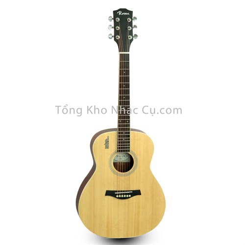 Đàn Guitar Acoustic Rosen G11 Mini Vàng Gỗ Tích Hợp Pickup Chính Hãng Rosen